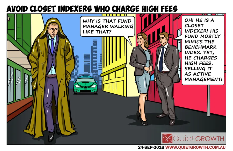 QuietGrowth - Navigate Money 32 - Avoid closet indexers who charge high fees