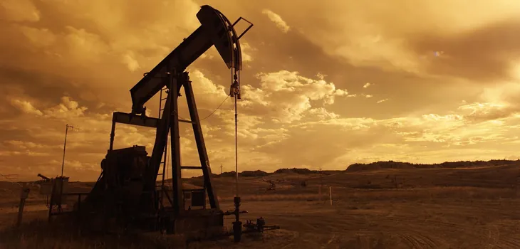 QuietGrowth - Barrel of crude oil drops